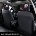 thumbnail image 3 of Kdxio Spaceships and Stars Pattern Print 2 Piece Car Head Rest Covers Set Auto Front/Rear Seats Headrest Cover Universal Fit Most Cars,Sedan, SUV, 3 of 9