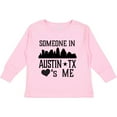 thumbnail image 3 of Inktastic Austin Texas Someone Loves Me Skyline Boys or Girls Long Sleeve Toddler T-Shirt, 3 of 5