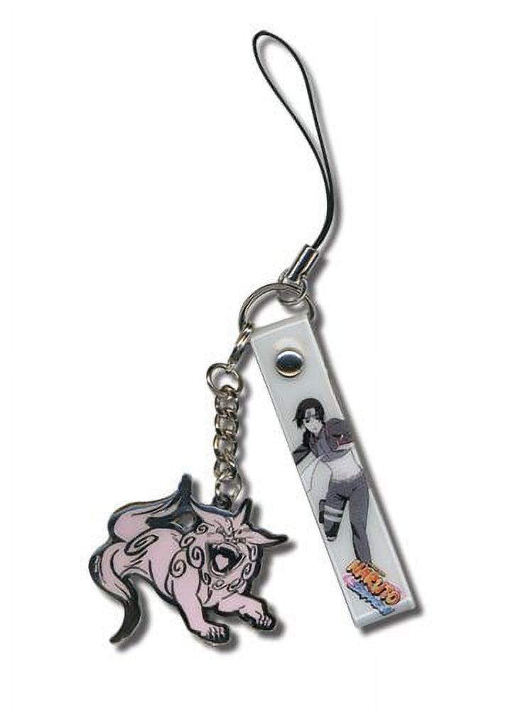 Naruto Shippuden Shishi Sai Anime Cell Phone Charm Keychain GE-8706
