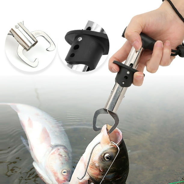 Fishing Grip, Fish Control Tool, Fish Grip, Stainless Steel + Plastic For  Adult Children Outdoor Fun Control Tackle Equipment Fishing Lover Sea/