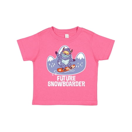 

Inktastic Snowboarding Future Snowboarder Gift Toddler Boy or Toddler Girl T-Shirt