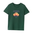 thumbnail image 3 of Camiseta de mujer de verano con cuello redondo, informal, ajuste regular, camiseta básica para senderismo, playa M, 3 of 7