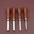 thumbnail image 2 of Biseladores de Bordes de , Herramienta Adelgazada para de , Herramientas de Corte y Biselado para Bricolaje con Recortadora con Manejar de Madera, Rojo No.8, 2 of 5