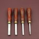 thumbnail image 2 of Biseladores de Bordes de , Herramienta Adelgazada para de , Herramientas de Corte y Biselado para Bricolaje con Recortadora con Manejar de Madera, Rojo No.8, 2 of 5