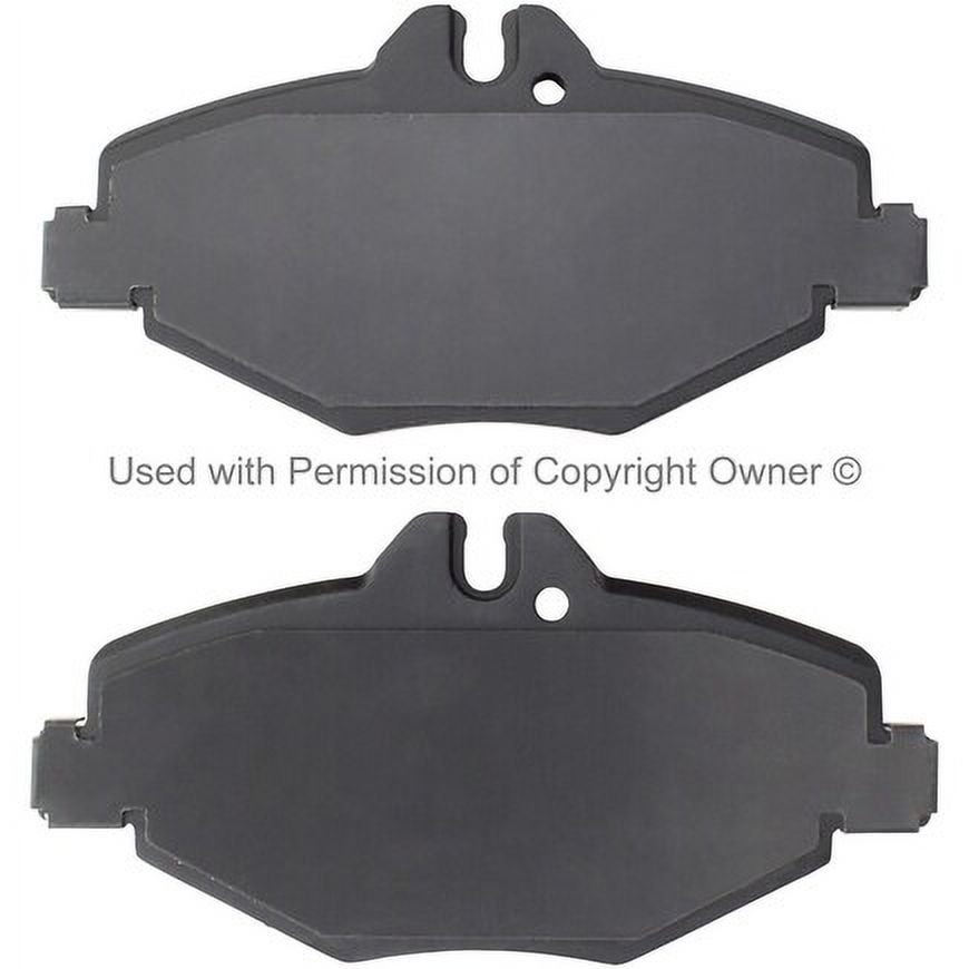 Mpa Electrical 1003-0987M Quality Built Disc Brake Pad Set Black Series,
