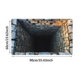 thumbnail image 3 of TIELUTT 3D Velvet Bath Mat Super Absorbent Non Floor Rug for Living Room Kitchen Entrance Outdoor Blankets and Throws Large Rug Small Room Rugs for Bedroom Blanket Carpet Soft, 3 of 6