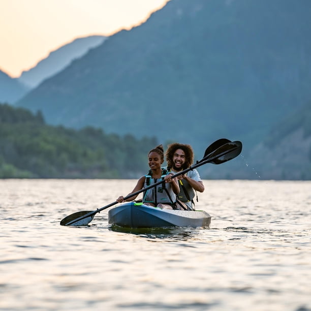Lifetime Kokanee 10.5 ft Tandem Sit-On-Top Kayak, Lemongrass