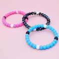 thumbnail image 6 of FROG SAC 3 Unicorn Bracelets for Girls, Silicone Bubble Bracelet Pack for Kids, Unicorns Theme Birthday Party Favors and Goodie Bag Fillers for Little Girls, Blue Black Pink Unicorn Stocking Stuffers, 6 of 7