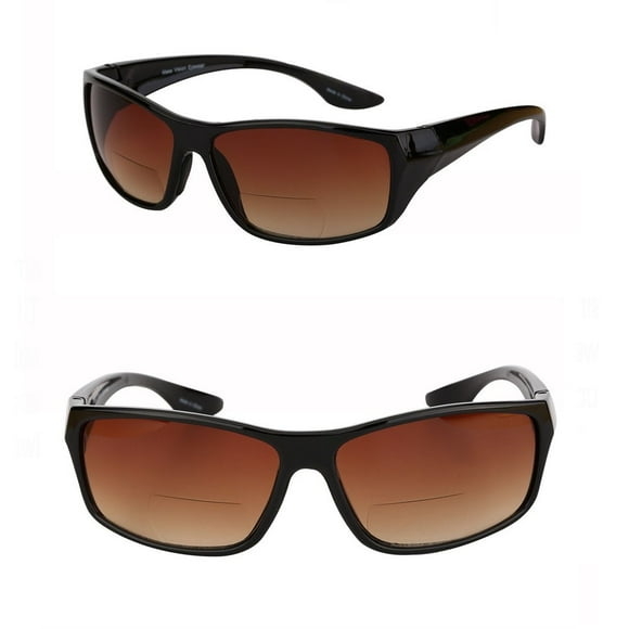 "The Driver" 2 Pair of Bifocal Sunglasses Featuring High Definition Driving Lenses for Men and Women