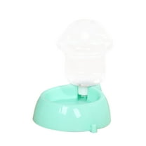 Acahhotxx Feeder Bowel, Cats Bowl Pet Automatic Water Bowl Food Bowl Pet Bowl Large Capacity Dog Feeding Bowl Water Dispenser for Small Pet Dogs - Green - feed water