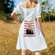 thumbnail image 5 of Vestido de manga corta con estampado de calaveras, vestido de fiesta de lujo para mujer, vestido de noche estilo coreano para mujer., 5 of 7