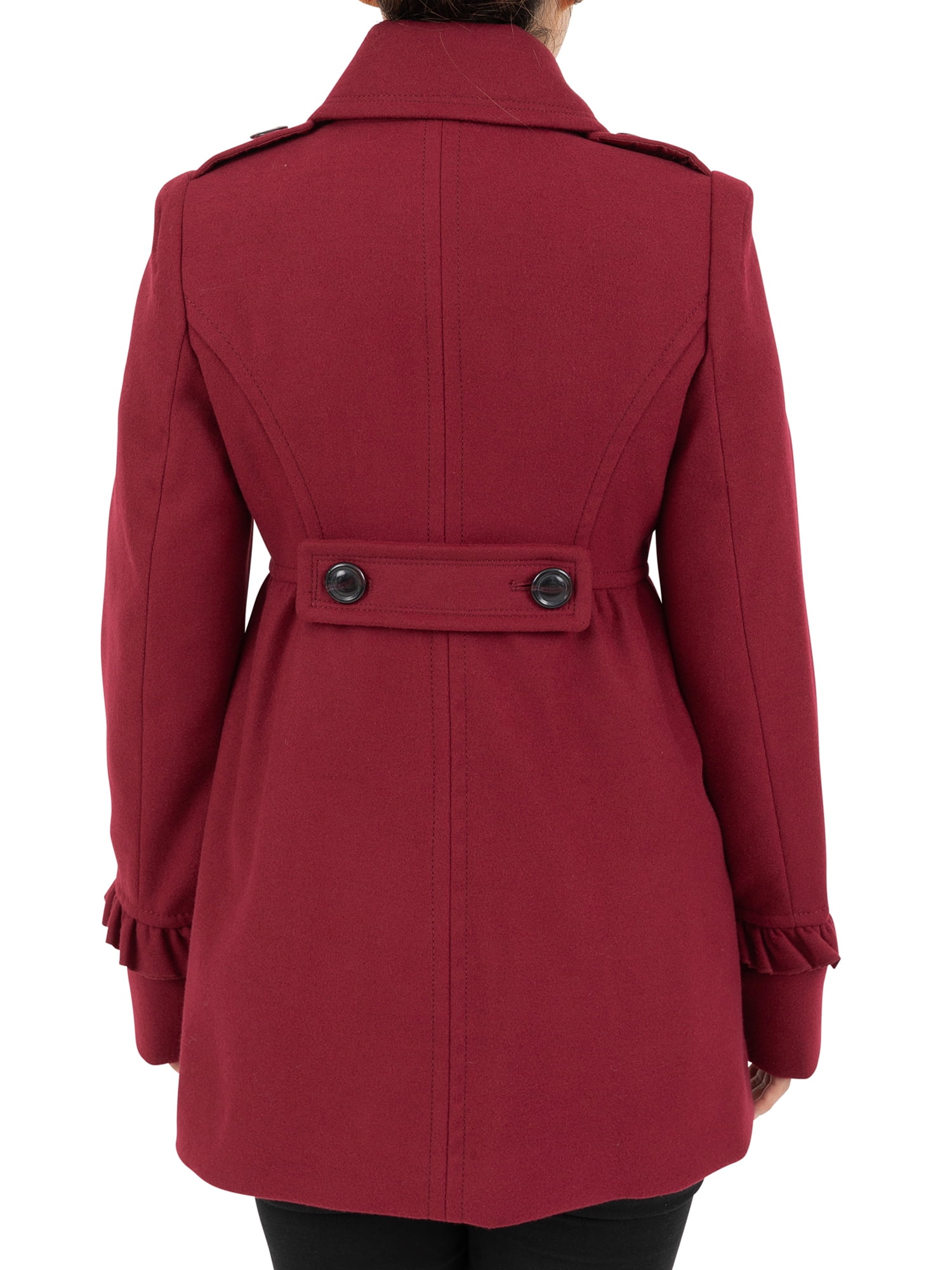 Kensie Women's Ruffle Coat