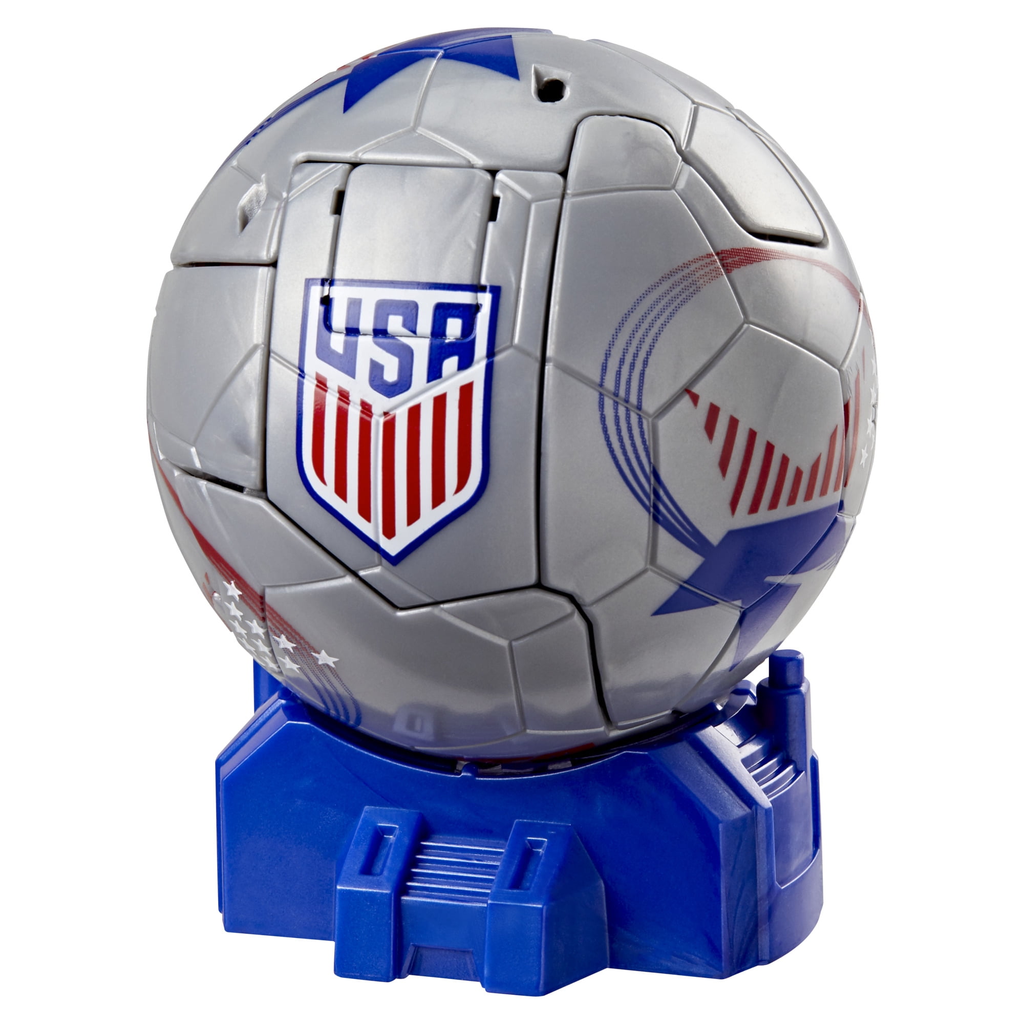 Transformers Toys US Soccer Federation Breakaway 5.5" Action Figure, Birthday Gifts, Robot Toys for Ages 8+