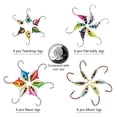 thumbnail image 3 of Bassdash Ice Fishing Lure Kit Glowing Paint Jigs for Winter Ice Jigging Crappie Sunfish Perch Walleye Pike, 3 of 7