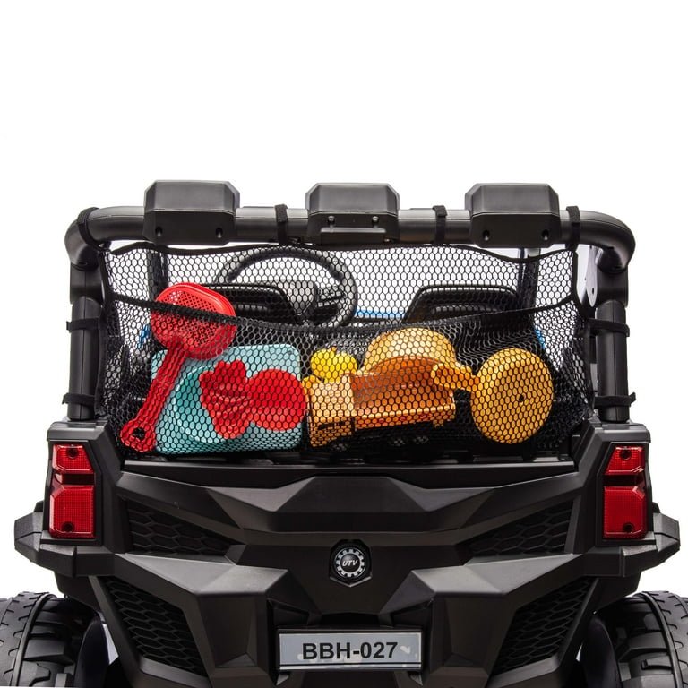 JOYRACER 4WD 24V Ride on Toy Car with Dual XL Seats, 4*200W