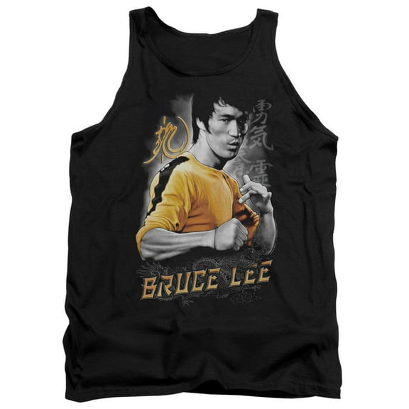 Bruce Lee - Yellow Dragon - Tank Top - Large