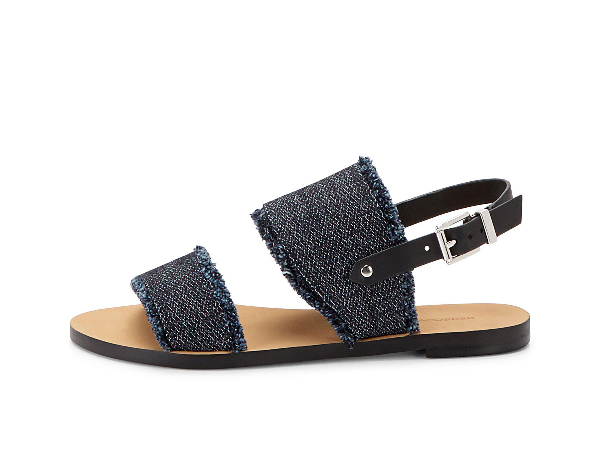 women's denim sandals
