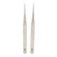 thumbnail image 1 of Pinzas puntiagudas, pinzas de 2 piezas, accesorios para audífonos portátiles, pinzas de acero inoxidable, parte superior de la línea, 1 of 8