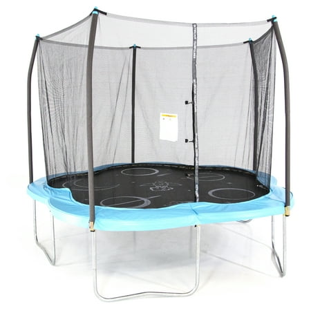 Skywalker Trampolines 11' Blue Adventure Arena Trampoline with Enclosure - Space Exploration