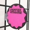 Gridwall Sign Clip for Wire Rack & Fixtures - Grid Display Card Holder Grip, 25 Pack