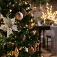 thumbnail image 4 of Handmade Simulation Christmas Flower Cloth Material Realistic and Easy to Maintain for Busy Life Decoration, 4 of 6