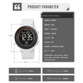 thumbnail image 5 of SKMEI Men's Digital Sports Watch Large Face Waterproof Wrist Watches for Men with Stopwatch Alarm El Noctilucent, 5 of 8