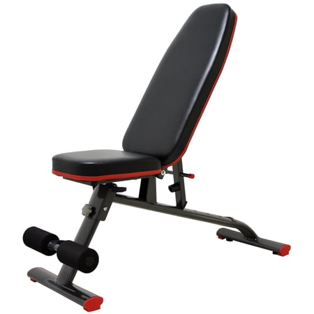 Heavy Duty Adjustable and Foldable Utility Weight Bench, Lite, 800-Pound Capacity