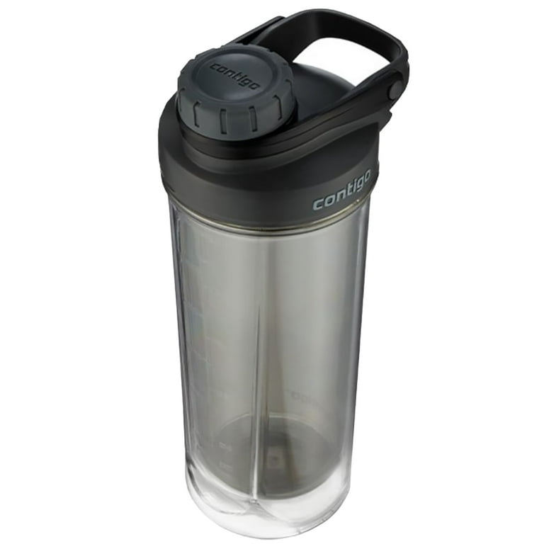 2 Pack Shaker Bottles 24oz. “PRE” & “PROTEIN” Shaker Cups Dishwasher Safe  Black