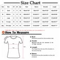thumbnail image 4 of Blusa de manga corta con estampado de cuello redondo informal para mujer a la moda, Tops de encaje de verano Fridja hjk5731, 4 of 4