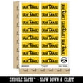 thumbnail image 2 of Air Mail with Airplane Sticker Set - Yellow - Matte Finish - 2.00" Large, 2 of 7