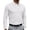 Light Gray, variant on Mens Golf Shirt Long Sleeve Moisture Wicking Dry Fit Performance Solid Casual Pique Golf Polo Shirts for Men