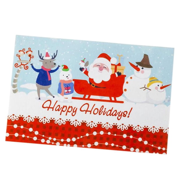Juego de alfombrillas de taza de mantel de Navidad para vajilla, cubiertos, decoración en casa Trineo de santa Zulema Estera de tabla de la Navidad
