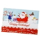 thumbnail image 1 of Juego de alfombrillas de taza de mantel de Navidad para vajilla, cubiertos, decoración en casa Trineo de santa Zulema Estera de tabla de la Navidad, 1 of 8