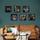 thumbnail image 5 of Marco de Fotos Bluesun 20x20 cm Negro con Vidrio Real para Pared/Mesa, 5 of 7