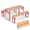 Red + Natural, variant on ELLEGNT 43.5" Folding Picnic Table & Bench Set for Kids - 0.8" Thick Fir Wood Top, Navy Blue + Natural