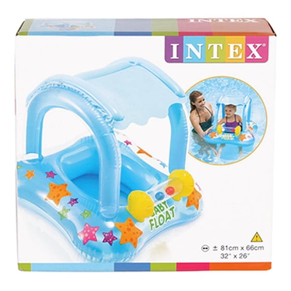Salvavidas para Bebé Intex Goplas Toys con Asiento y Techo