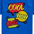 thumbnail image 3 of Instant Message - Pop Art Bubbles - Toddler & Youth Short Sleeve Graphic T-Shirt, 3 of 6