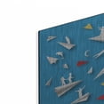 thumbnail image 2 of Luxe Metal Art 'Paper Planes' Metal Wall Art, 24" x 16", 2 of 8