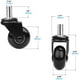 thumbnail image 2 of Ruedas giratorias de poliuretano DLPO zero crush de 2 pulgadas para muebles Sincero Hogar, 2 of 6