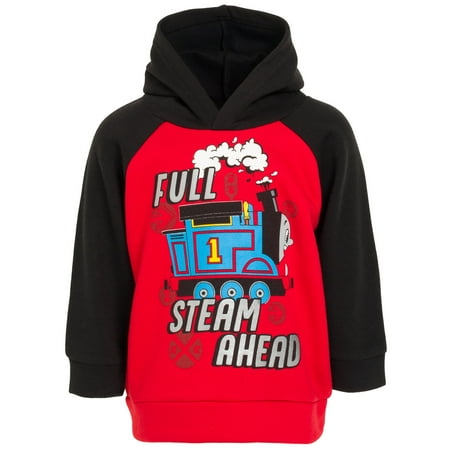 

Thomas & Friends Thomas the Tank Engine Toddler Boys Fleece Pullover Hoodie Red 4T