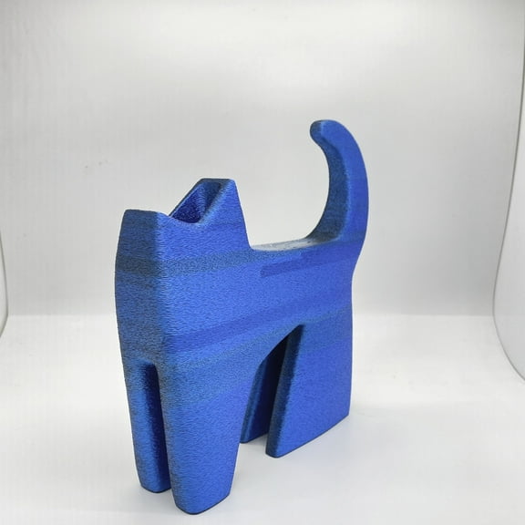 Cat Body Flower Vase for Home Decor, Cute Holder for Table Room Decoration, 2pcs