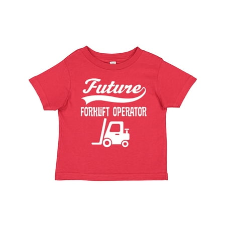 

Inktastic Future Forklift Operator Boys or Girls Toddler T-Shirt