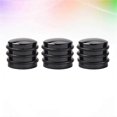 thumbnail image 1 of Electric Guitar Volume Control Knob Set Accessories Black Metal for Guitar 3pcs, 1 of 5