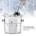thumbnail image 1 of 60 Minute Timer   Stainless Steel Mechanical Wind Up Timer for Kitchen Salon Office, 1 of 8