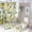 Color 6, variant on 4 Pcs Get Naked Shower Curtain Sets Blue Flower Bathroom Decor Sets Include Non-Slip Rug Toilet Lid Cover Bath Mat