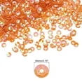 thumbnail image 2 of Loose Sequins,Glitter Sequins Cup Sequins Embroidery Sequins for Jewelry Making Crafts Sewing Orange, 2 of 5