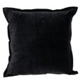 thumbnail image 1 of Parkland Collection PILF21021D Acer Transitional Black Pillow Cover with Down Insert, 1 of 1