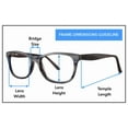 thumbnail image 4 of GENEVIEVE BOUTIQUE Collection de Montures de Lunettes pour Femmes - Brun 53-15-140, 4 of 4