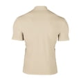 thumbnail image 6 of WTXUE T-Shirts Short Sleeve, Mock Neck Shirts for Men Male Summer Solid T Shirt Blouse Turtleneck T Shirt Solid | Casual for Men Beige XXL, 6 of 8
