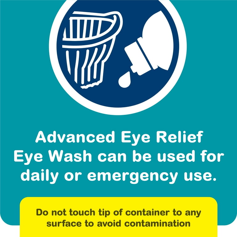 Bausch & Lomb Advanced Eye Relief Eye Wash, 4 fl oz